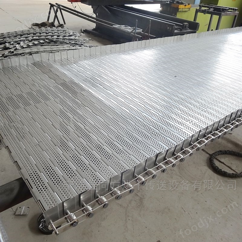 不銹鋼沖孔鏈板 高溫污泥干燥鏈板輸送帶